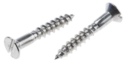 Slotted countersunk head screw DIN 97 Wood thread