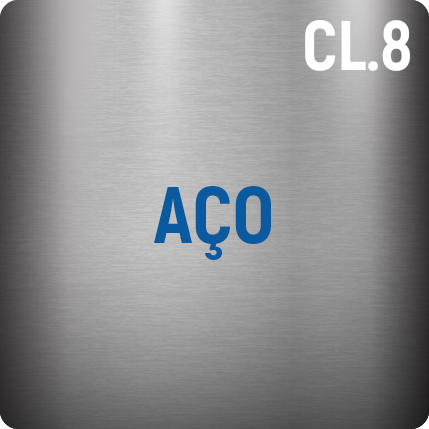 Aço Cl.8 Cor Natural