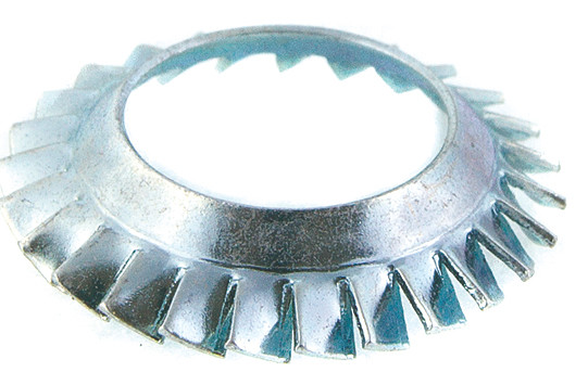 Serrated Lock Washer DIN 6798 V External Teeth