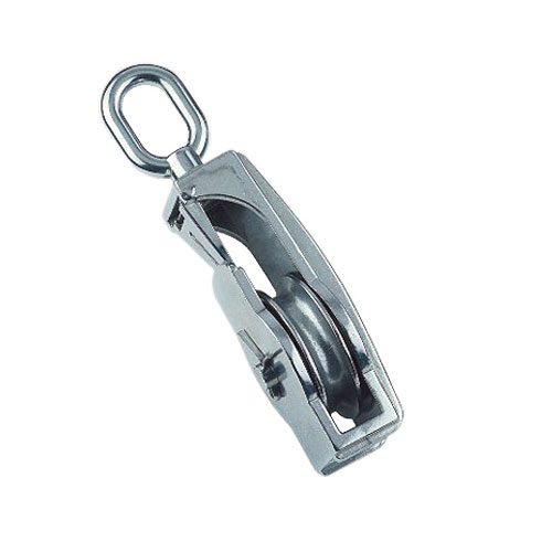 Rope snatch block with swivel eye Art 8008402 Stainless Steel A4