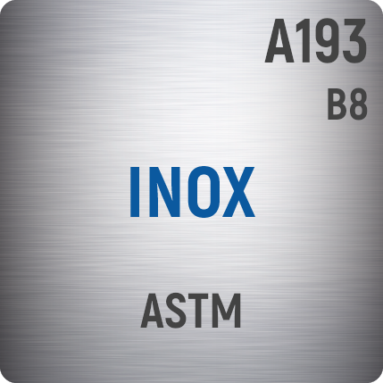 Inox ASTM A193 B8