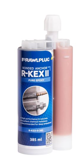 Chemical Anchor Art 8000360 Epoxy Resin Rawl R-KEX II