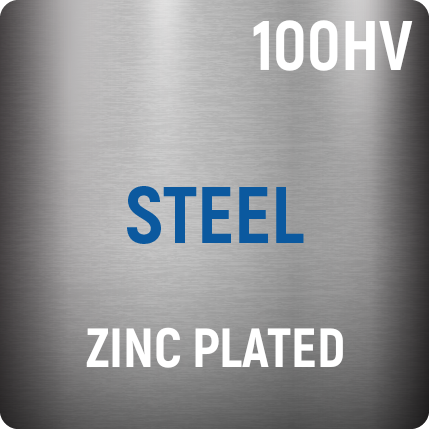 100HV Zinc Plated Steel