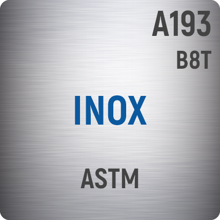 Inox ASTM A193 B8T