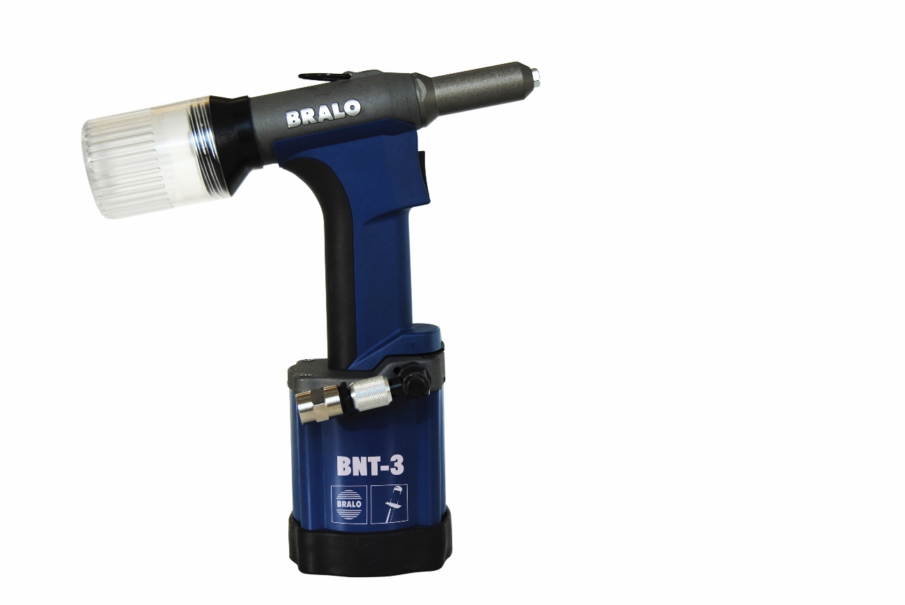 Pneumatic Riveting Tool Art 8000480 Bralo BNT-3 With Suction