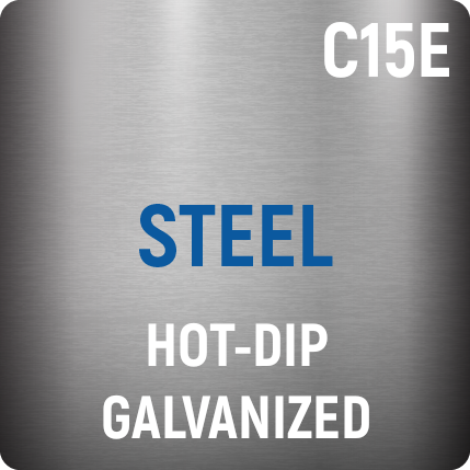 C15E Hot-dip Galvanized Steel