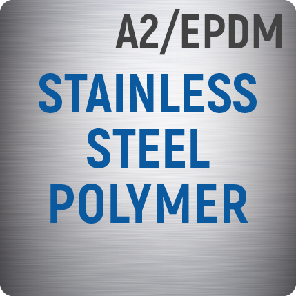 Stainless Steel/Polymer A2/EPDM
