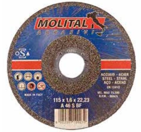 Steel and Iron Cutting Disc Art 8000017 Flat Centre Abrasive