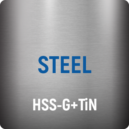 HSS-G TiN Steel