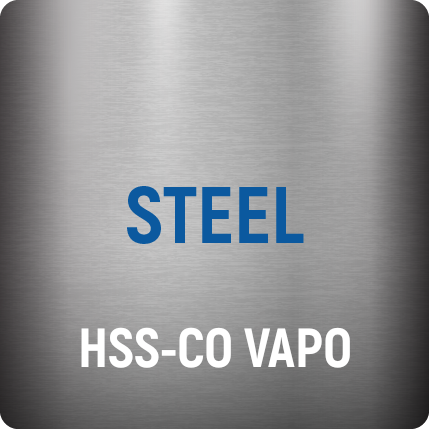 HSS+Co VAPO Steel