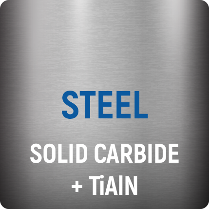 Solid Carbide TiAlN Steel