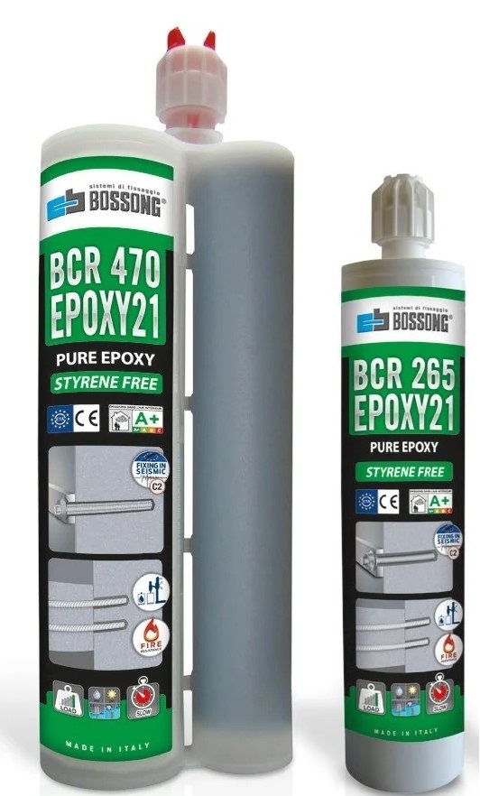 Chemical Anchor Art 8000515 Epoxy Resin 470ml Bossong Epoxy 21