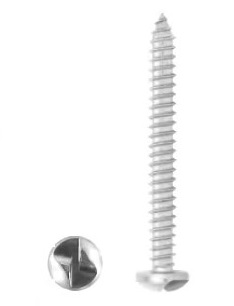 Pan head security screws with oneway Art 8000526 Threaded plate