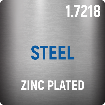 1.7218 Zinc Plated Steel
