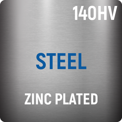 140HV Zinc Plated Steel