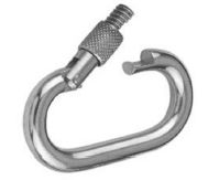 Oval Spring hook with bolt sleeve Art 8008959