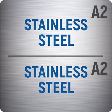 Stainless Steel/Stainless Steel A2/A2