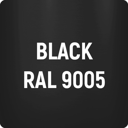 Black RAL 9005