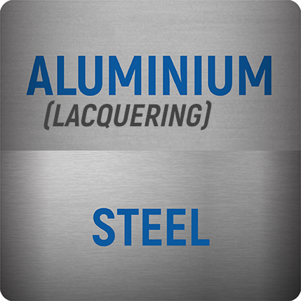 Aluminium/Steel Lacquered
