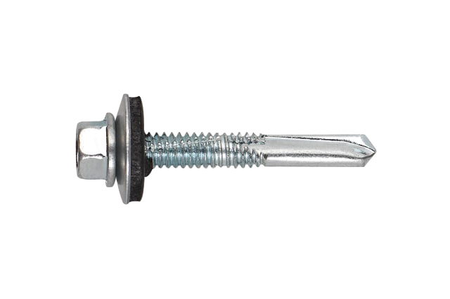 Hexagon head screw DIN 7504 K with washer 16 Extra long point