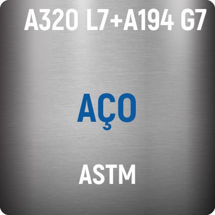 Aço ASTM A320 L7+A194 G7