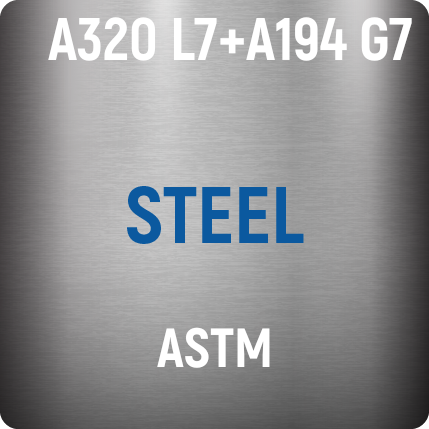 ASTM A320 L7+A194 G7 Steel