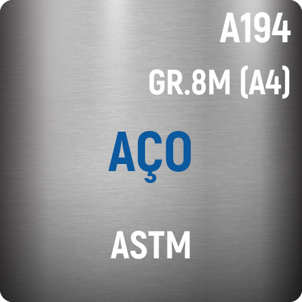 Aço ASTM A194 Gr.8M (A4)
