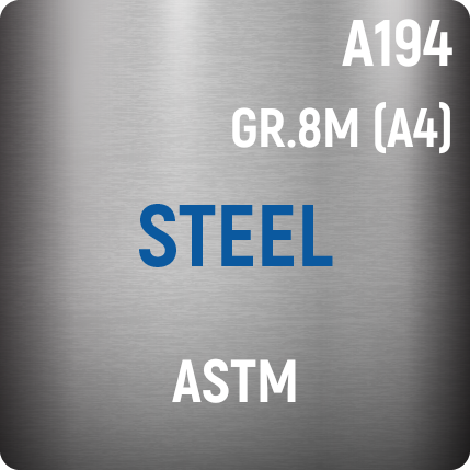 ASTM A194 Gr.8M (A4) Steel