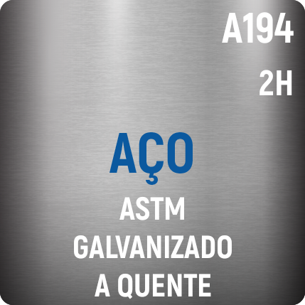 Aço ASTM A194 2H Galvanizado a quente