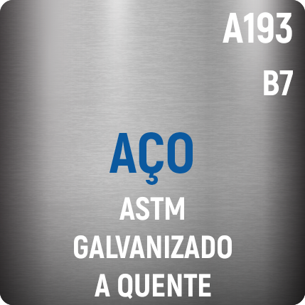 Aço ASTM A193 B7 Galvanizado a quente
