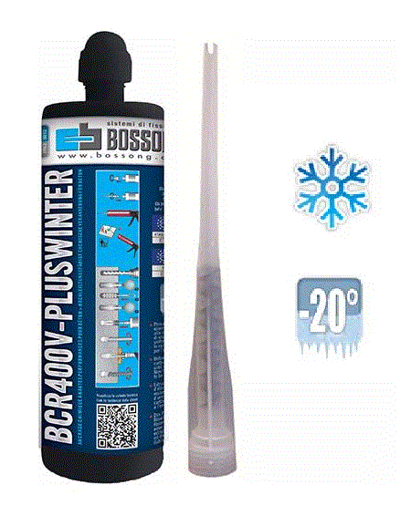 Chemical Anchor Art 8000558 Vinylester Resin Gray Bossong V-Plus Winter