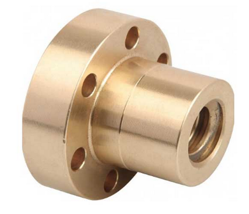 Cylindrical Nut Trapezoidal with flange Right Thread DIN 103