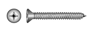 Countersunk head tapping bolt ISO 14586 ~ DIN 7982 Torx Stainless Steel A4 M 3,5 x 13 Tapping thread bolt