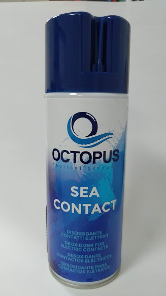 Oil based deoxidizer for electric contacts Art 8000449 400ml Octopus