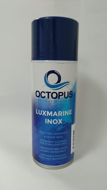 Spray Limpeza e polimento de aços inoxidáveis Art 8000451 400ml Octopus