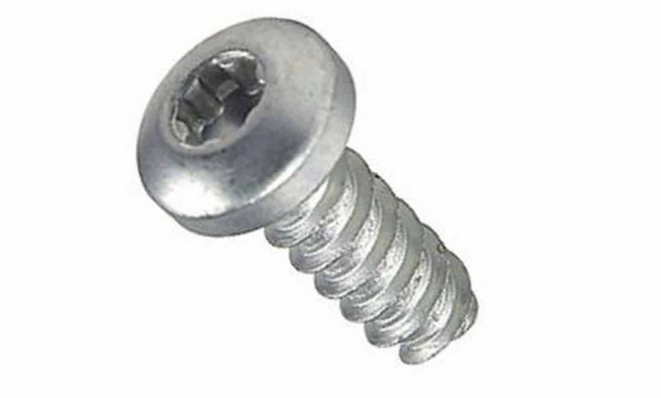 Pan head Thread Forming bolt Art 8000538 30 Degrees Torx Zinc Plated Steel M 2,5 x 6 Trilobular