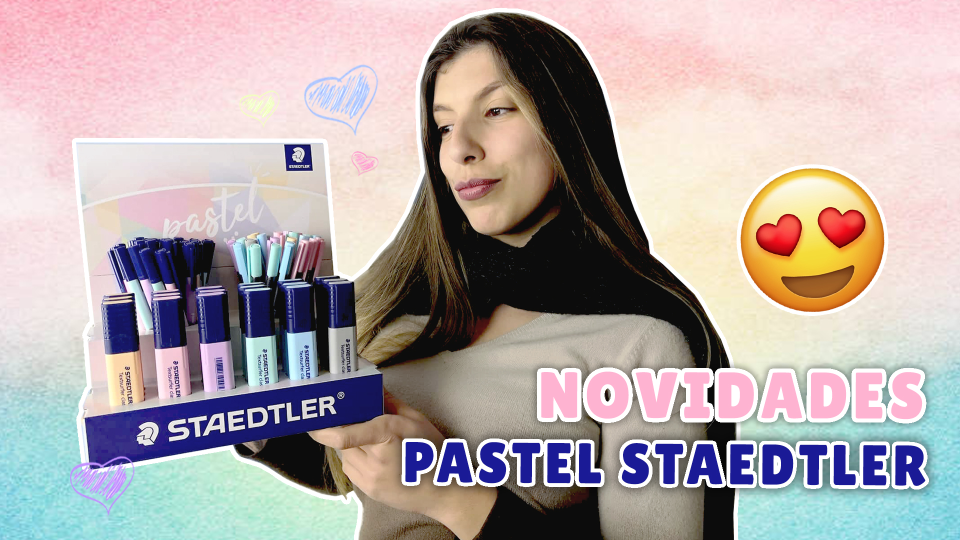 16-01-2020: Papelaria - novidades da Staedtler cores pastel 2020!
