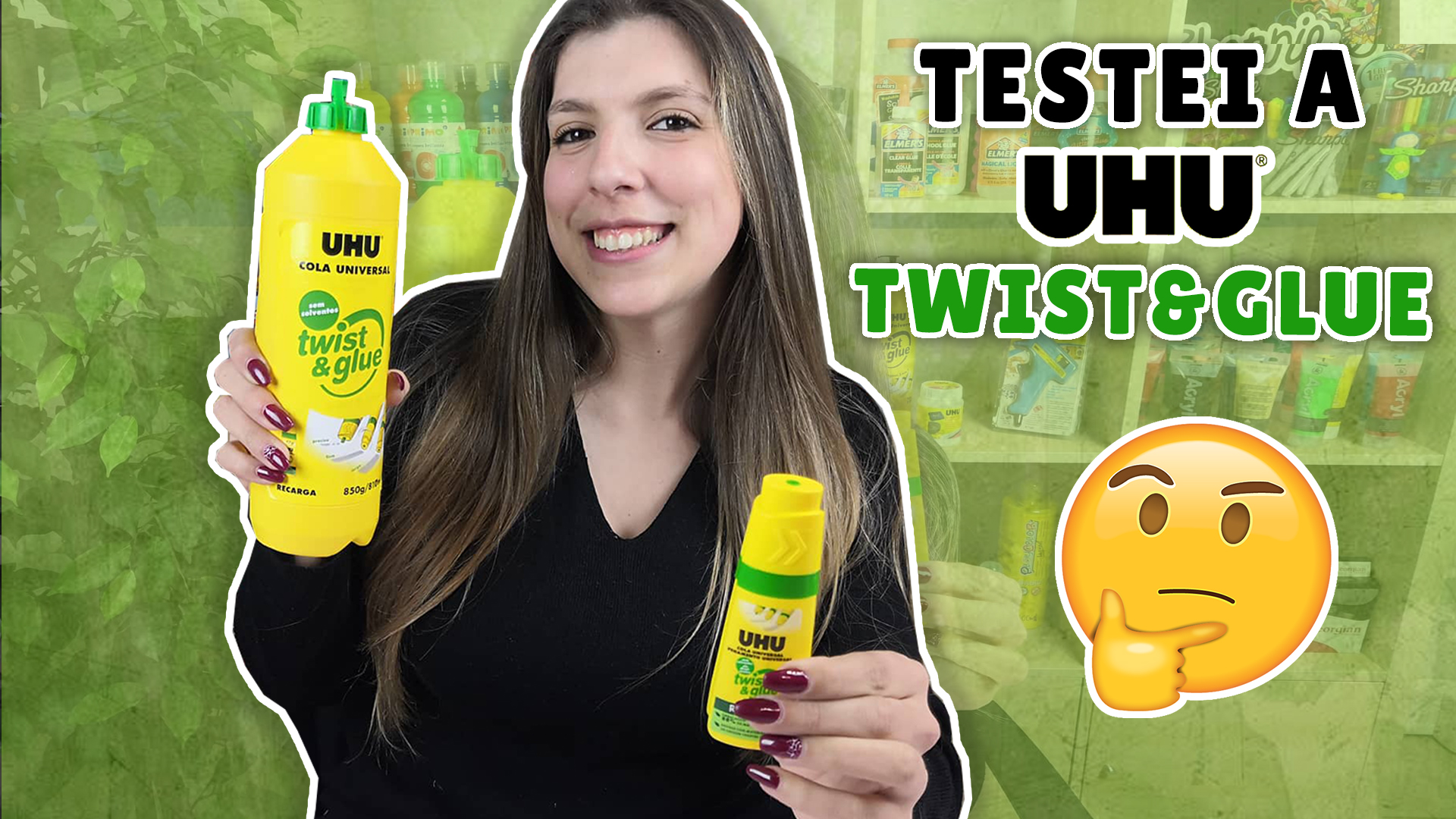 29-01-2020: UHU twist and glue - a nova solução de colas UHU!