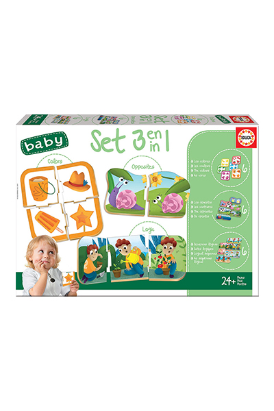 Baby educativos - set baby 3 em 1