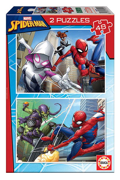 Jogo Educa puzzle 2x48 Spiderman