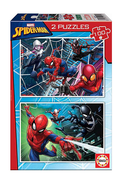 Jogo Educa puzzle 2x100 Spiderman