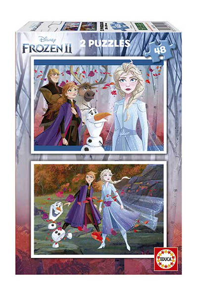 Jogo Educa puzzle 2x100 Frozen 2