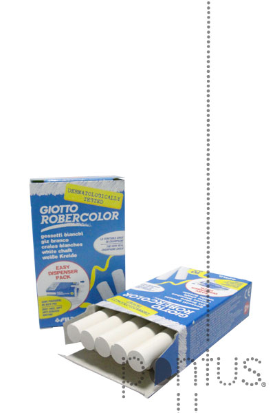 Giz Robercolor branco ref.538700 (10 unid.)