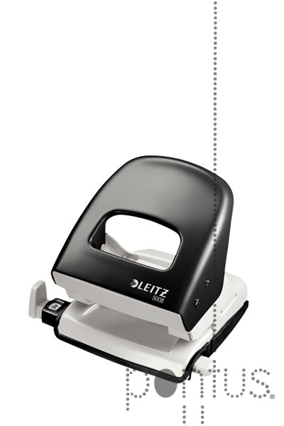 Perfurador Leitz 2 furos (30f) preto ref.5008