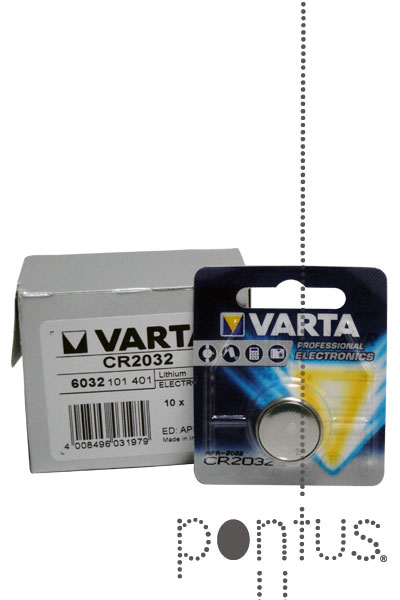 Pilha Varta litio CR2032
