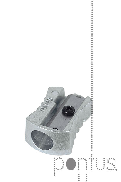Apara-l&aacute;pis Maped met&aacute;lico classic c/1 furo