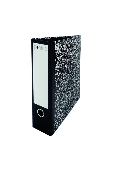 Pasta Pontus L/L arquivo din preto opala