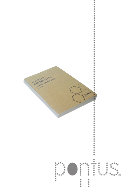 Livro expediente A6 4Office autocopiativo