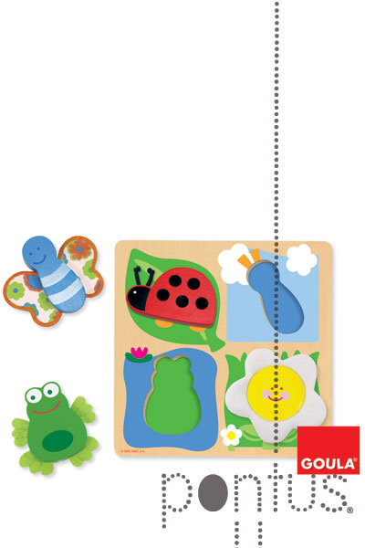 Puzzle campo (tecido) Goula ref.53012