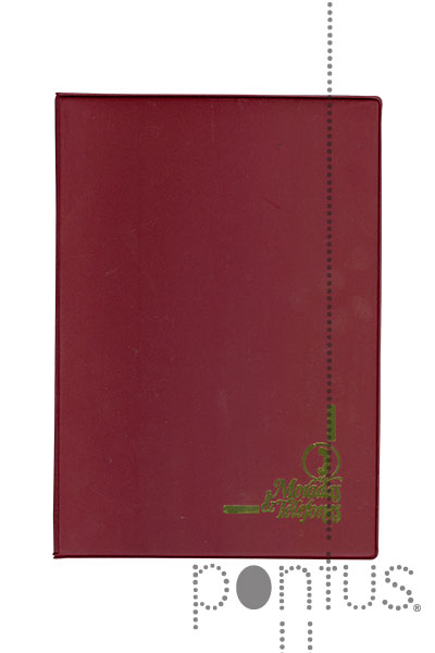 Agenda telef&oacute;nica c/ &iacute;ndice AZ A5 grenat